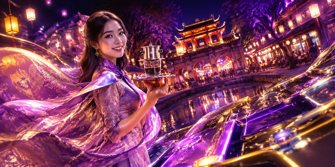 Người chơi Hà Nội trong trang phục áo dài thưởng thức giải trí casino trực tuyến