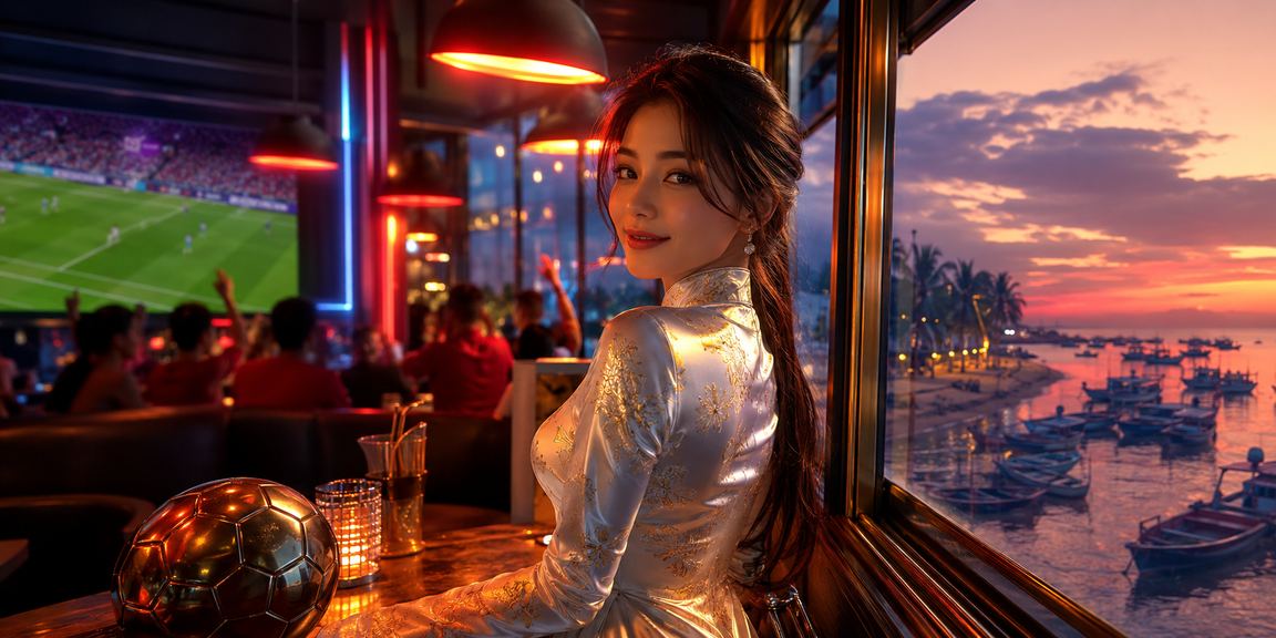 Trận cá cược bóng đá với trang phục áo dài truyền thống tại Mũi Né